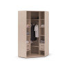 Спальня СИМБА шкаф угловой двухстворчатый
